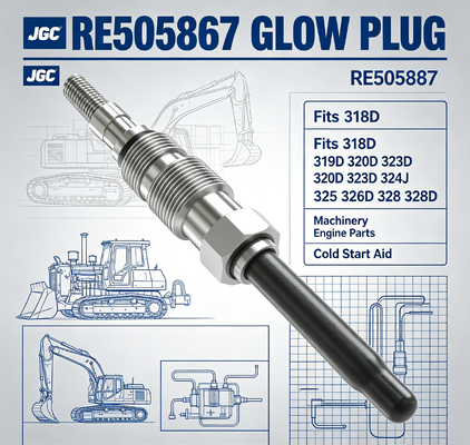318D 319D 320D 323D 324J 325 326D 328 328D Glow Plug RE505867 Fits