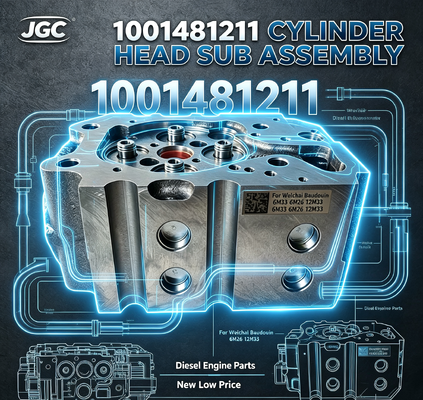 1001481211 Baru Harga Murah Kepala Silinder Sub Assembly Kepala silinder untuk Weichai Baudouin 6M33 6M26 12M33 Mesin Diesel