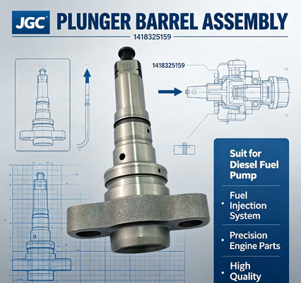 1418325159 Plunger Barrel Assembly Suit untuk pompa bahan bakar diesel