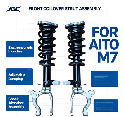 104436300FElectromagnetic Inductive Front Coilover Strut Assembly dengan Peredam Kejut yang Dapat Disesuaikan untuk Suspensi Kendaraan AITO M7