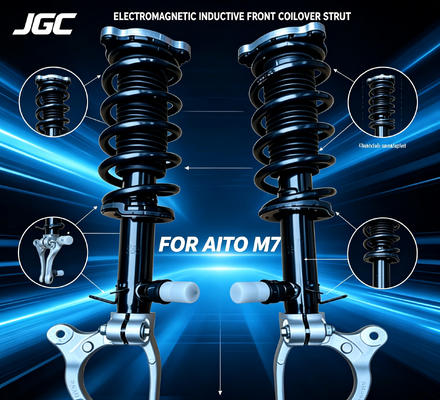 104436300FElectromagnetic Inductive Front Coilover Strut Assembly dengan Peredam Kejut yang Dapat Disesuaikan untuk Suspensi Kendaraan AITO M7