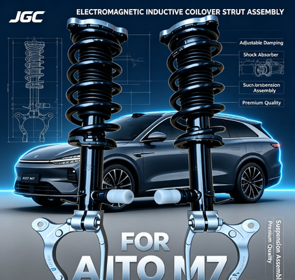 104436300FElectromagnetic Inductive Front Coilover Strut Assembly dengan Peredam Kejut yang Dapat Disesuaikan untuk Suspensi Kendaraan AITO M7