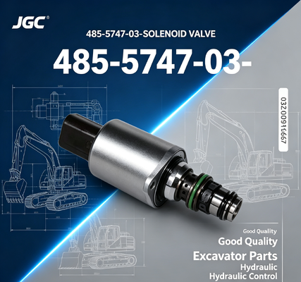 485-5747-03- 03200091667 SOLENOID VALVE Suku Cadang Excavator Berkualitas Baik