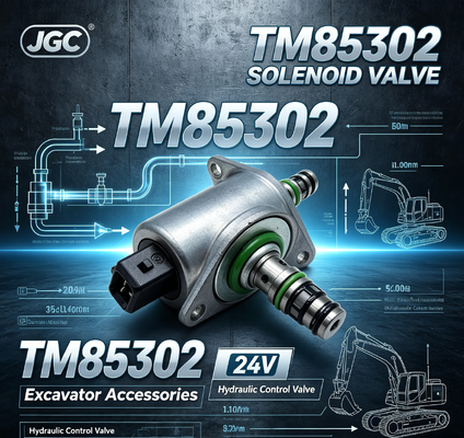 TM85302 Solenoid Valve Cocok untuk Aksesoris Excavator