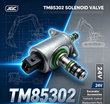 TM85302 Solenoid Valve Cocok untuk Aksesoris Excavator