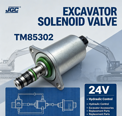 TM85302 Solenoid Valve Cocok untuk Aksesoris Excavator