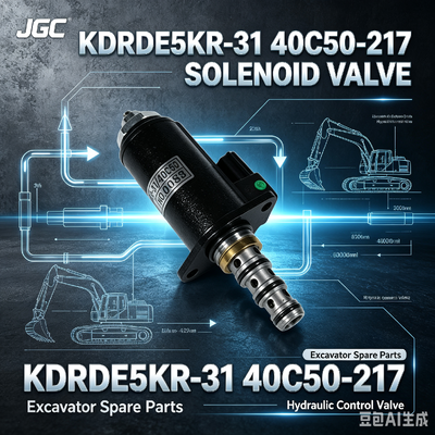 KDRDE5KR-31 40C50 -217 Solenoid VALVE Cocok untuk suku cadang excavator