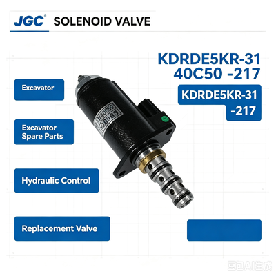KDRDE5KR-31 40C50 -217 Solenoid VALVE Cocok untuk suku cadang excavator