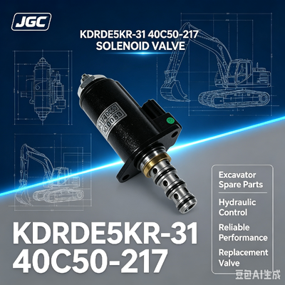 KDRDE5KR-31 40C50 -217 Solenoid VALVE Cocok untuk suku cadang excavator