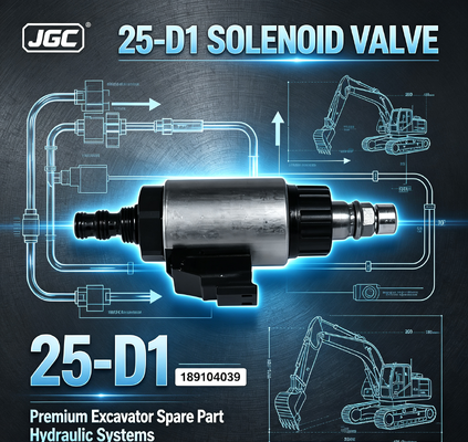 25-D1 Katup Solenoid (189104039) - Suku Cadang Ekskavator Premium untuk Sistem Hidrolik