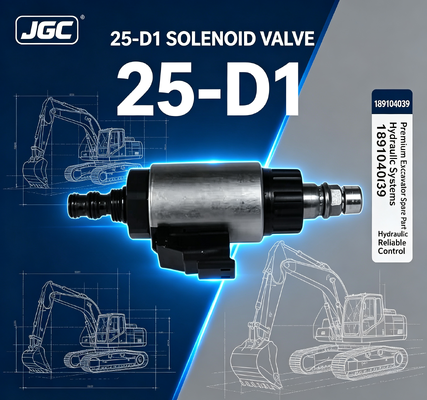 25-D1 Katup Solenoid (189104039) - Suku Cadang Ekskavator Premium untuk Sistem Hidrolik