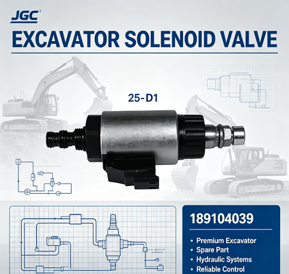 25-D1 Katup Solenoid (189104039) - Suku Cadang Ekskavator Premium untuk Sistem Hidrolik