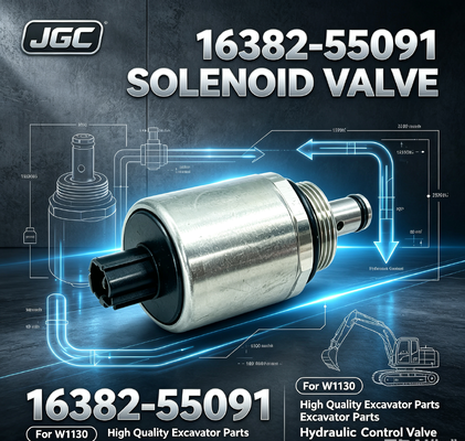 16382-55091Kualitas tinggi Excavator Solenoid Valve untuk W1130