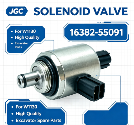 16382-55091Kualitas tinggi Excavator Solenoid Valve untuk W1130