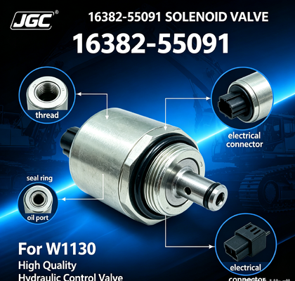 16382-55091Kualitas tinggi Excavator Solenoid Valve untuk W1130