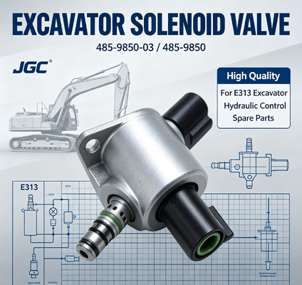 485-9850-03FOR E313 Kualitas TinggiKlep Solenoid Excavator 485-9850
