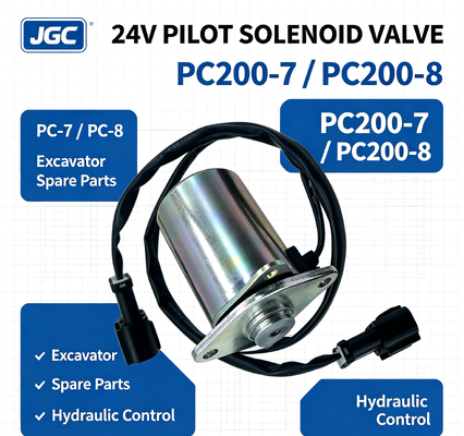 PC-7 PC-8 Bagian Excavator untuk PC200-7 PC200-8 Solenoid Valve Pilot Solenoid Valve 24V