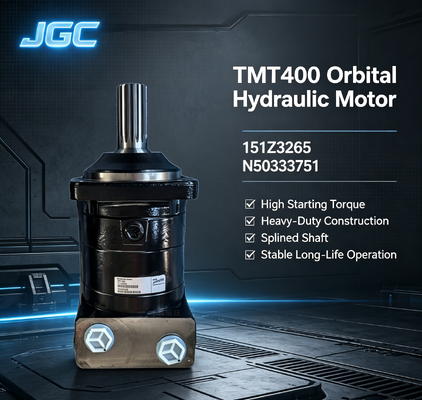 TMT400. 151Z3265. N50333751. Motor Hidraulik Orbital untuk Excavator Skid Steer Harvester Heavy Duty Low Speed High Torque Motor