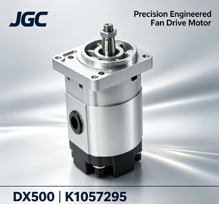 K1057295 DX500 Motor Penggerak Kipas Hidraulik, Kipas Excavator Berkinerja Tinggi Motor Hidraulik untuk Excavator Doosan