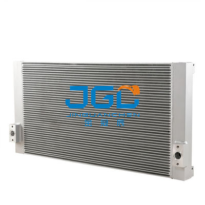 SH350-3 Excavator Plat Aluminium Radiator Pendingin Udara 950 * 935mm