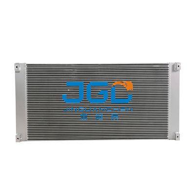 SH350-3 Excavator Plat Aluminium Radiator Pendingin Udara 950 * 935mm