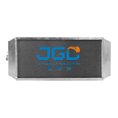 Suku Cadang Excavator Radiator Hidrolik Mesin Diesel Aluminium Kustom UH07-3