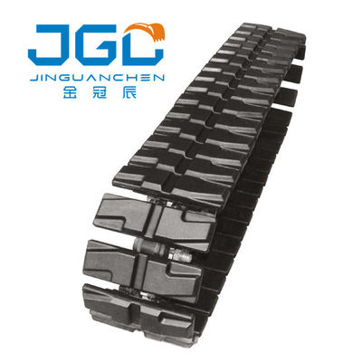 Sistem Undercarriage Track Karet Kecil Berkecepatan Tinggi Untuk Mini Excavator