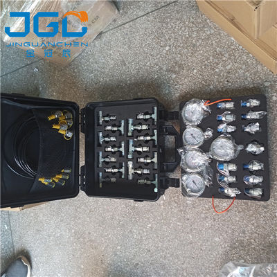 Alat Set Tekanan Hidrolik Diagnostik Excavator OEM