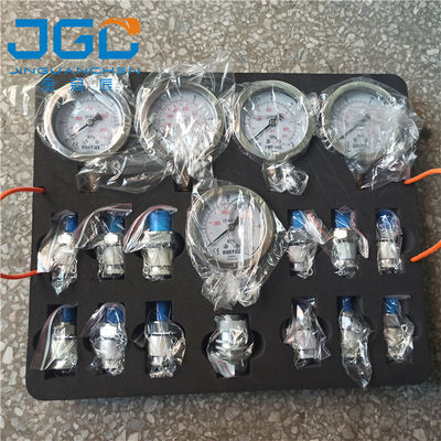 Alat Set Tekanan Hidrolik Diagnostik Excavator OEM
