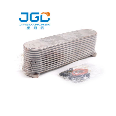 H06C Excavator Oil Cooler Core Suku Cadang Mesin Diesel Intercooler