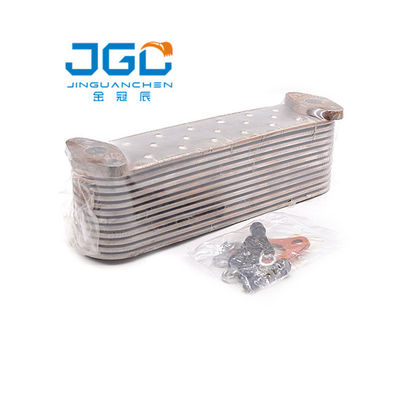 H06C Excavator Oil Cooler Core Suku Cadang Mesin Diesel Intercooler