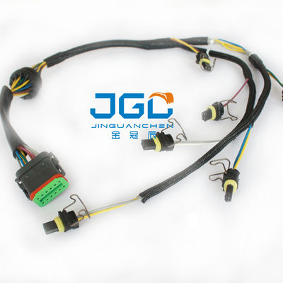 Fuel Injector Wiring Harness Suku Cadang Excavator Mesin Diesel C7  222-5917 2225917